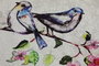Mijölnir Bird Nest Juego de alfombrillas de baño Multicolor